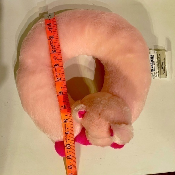 Kid's Pink Pig Neck Pillow‎ - Picture 3 of 3